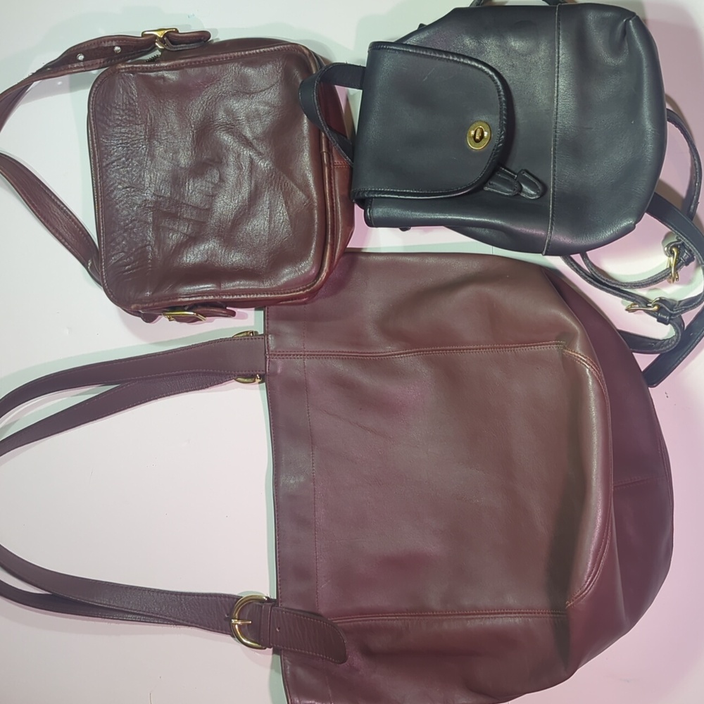 Bundle Of Coach* (Not) Bags For Parts, Hardware Unauthenticated